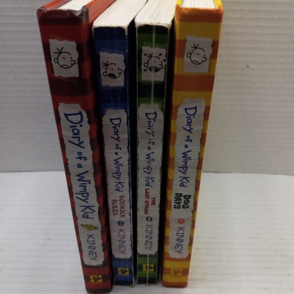 Diary Of A Wimpy Kid Books (1,2,3, & 4) by Jeff Kinney - Picture 7 of 8